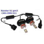 Фото Лампы светодиодные Baxster S1 gen3 H11 6000K CAN+EMS (2 шт) - teplahatka.com