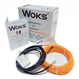 Фото Теплый пол WOKS 18 двухжильный кабель 220 Вт, 1,0 - 1,5 м² в интернет-магазине Тепла Хатка