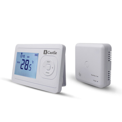 Терморегулятор для котлів Castle AC8048G-RF (радіоканал)