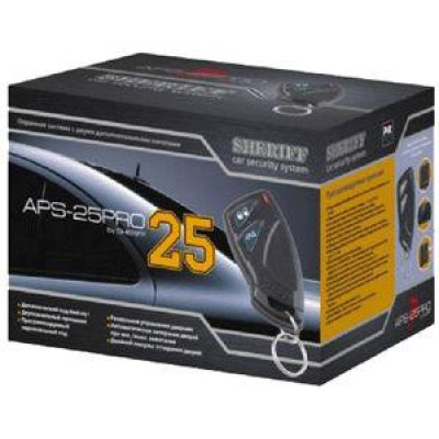 Автосигналізація Sheriff APS-25PRO із сиреною Автосигналізація Sheriff APS-25PRO із сиреною
