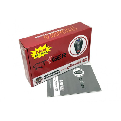 Автосигналізація Tiger Amulet NEW 868 MHZ без сирени Автосигналізація Tiger Amulet NEW 868 MHZ без сирени
