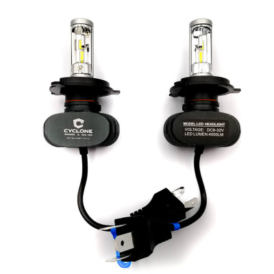 LED лампа CYCLONE H4 H/L 5000K 4000L type 9A (1 шт)
