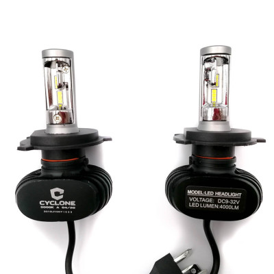 LED лампа CYCLONE H4 H/L 5000K 4000L type 9A (1 шт)