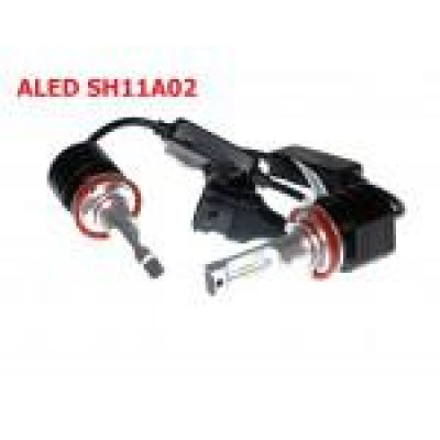 Лампи світлодіодні ALed S H11 5500K 20W SH11A02 (2шт)