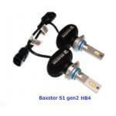 Світлодіодні лампи Baxster S1 gen2 HB4 (9006) 6000K (2 шт)