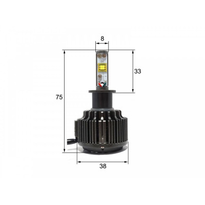 Світлодіодні лампи Sho-Me H3 6000K 30W LED G1.1 (2 шт)