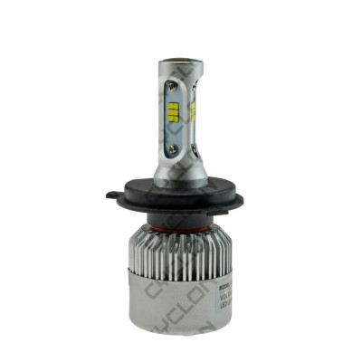 LED лампа CYCLONE H4 H/L 5000K 4500L FAN type 8A (1 шт) LED лампа CYCLONE H4 H/L 5000K 4500L FAN type 8A (1 шт)