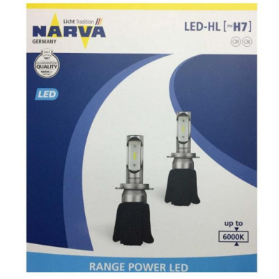 LED лампа Narva 18005 H7 6000K X2 15,8W (2 шт) LED лампа Narva 18005 H7 6000K X2 15,8W (2 шт)