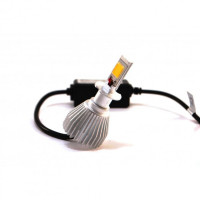 LED лампа SuperLED LedHeadLamp F8 H3 chip COB радиатор (2 шт)
