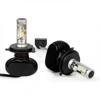 LED лампа SVS S1 H4 H/L 6000K 4000Lm (2 шт) LED лампа SVS S1 H4 H/L 6000K 4000Lm (2 шт)