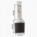 LED лампа Prime-X KC H27 6000K (2 шт)