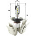 LED лампа Sho-Me H4 6000K LED G6.2 25W (2 шт)