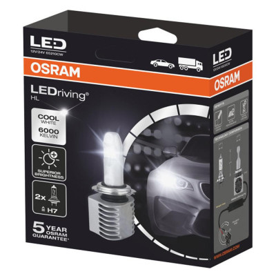 LED лампа OSRAM 65210CW LEDriving H7 14W 12-24V 6000K (2 шт) LED лампа OSRAM 65210CW LEDriving H7 14W 12-24V 6000K (2 шт)
