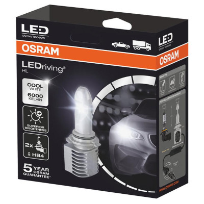 LED лампа OSRAM 9506CW LEDriving HB4 14W 12-24V P22D 6000K (2 шт) LED лампа OSRAM 9506CW LEDriving HB4 14W 12-24V P22D 6000K (2 шт)