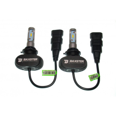 LED лампа Baxster S1 HB4 (9006) 6000K 4000Lm (2 шт)