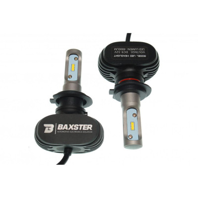 LED лампа Baxster S1 H7 5000K 4000Lm (2 шт)
