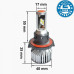 LED лампа Prime-X Z Pro Н13 5000К (2 шт)