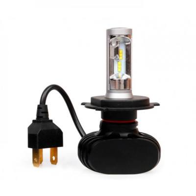 LED лампа SVS S1 H4 H/L 5000K 4000Lm (2 шт)