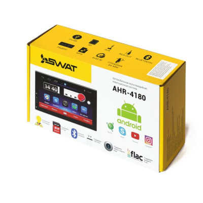 Автомагнитола 2DIN Swat AHR-4180 Автомагнитола 2DIN Swat AHR-4180