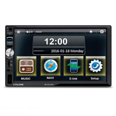 Автомагнітола CYCLONE MP-7031 GPS Автомагнітола CYCLONE MP-7031 GPS