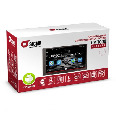 Автомагнитола SIGMA CP-1000 ANDROID Автомагнитола SIGMA CP-1000 ANDROID