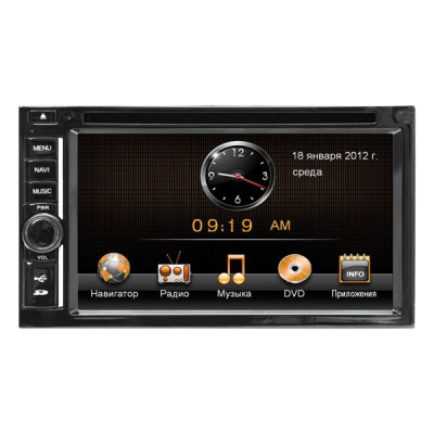 Автомагнітола 2DIN Road Rover 6.5W