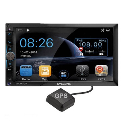 Автомагнітола CYCLONE MP-7062 GPS