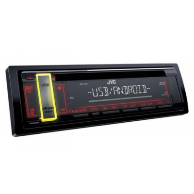 Автомагнітола JVC KD-T401 Автомагнітола JVC KD-T401