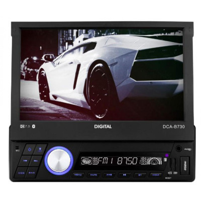 Мультимедиа 1-DIN с 7" монитором Digital DCA-B730