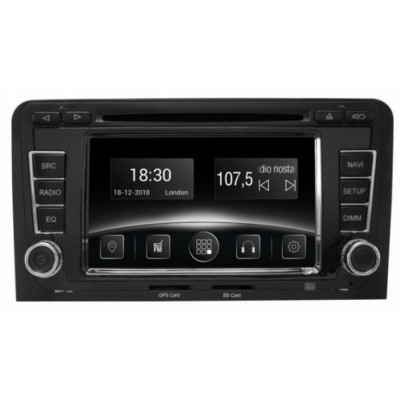 Штатна магнітола Gazer CM5007-8P AUDI A3 (2003-2008)