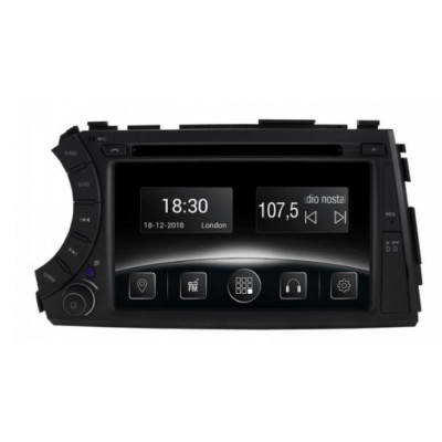 Штатна магнітола Gazer CM5007-GAB SsangYong Actyon, Kyron, Koran do (2005-2010)