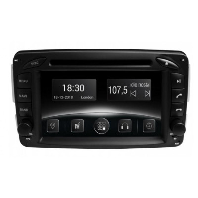 Штатна магнітола Gazer CM5007-W163 Mercedes A (W168), C (W203), E (W210), CLK (W209)