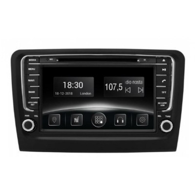 Штатна магнітола Gazer CM5008-NK3 Skoda Rapid (NK3) (2013-2016) Штатна магнітола Gazer CM5008-NK3 Skoda Rapid (NK3) (2013-2016)