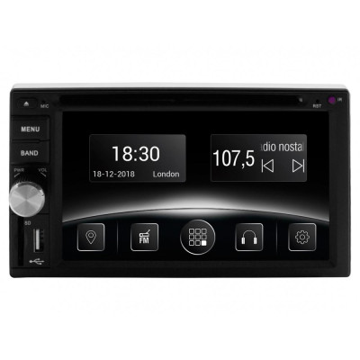 Штатна магнітола Gazer CM6006-SC11 Nissan Tiida(SC11), Qashqai, X-Trail, Patrol, 2004-2010