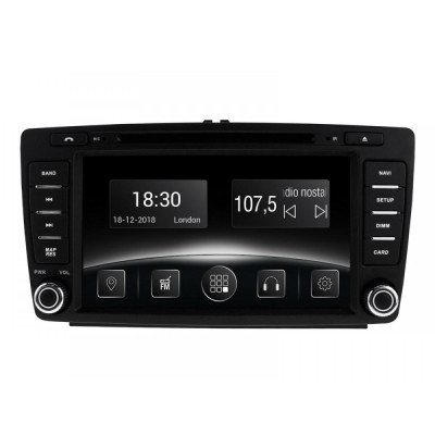 Штатна магнітола Gazer CM6007-1Z3 Skoda Octavia A5 (1Z3), Fabia, Superb, 2005-2012