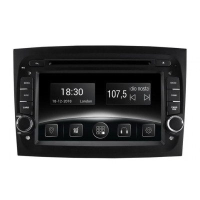 Штатна магнітола Gazer CM6007-263 Fiat Doblo (263) (2015-2017)