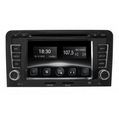 Штатна магнітола Gazer CM6007-8P AUDI A3 (2003-2008)