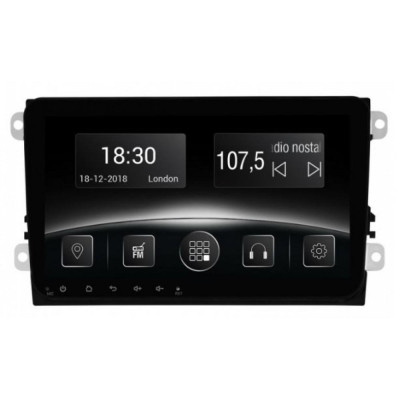 Штатна магнітола Gazer CM6509-T5 VW/Skoda/Seat (2008-2016)