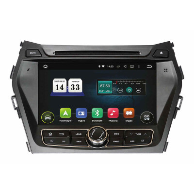 Штатна магнітола Incar TSA-2483A9 для Hyundai Santa Fe (IX45) 2013+