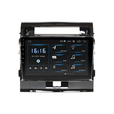 Штатна магнітола Incar XTA-0303 для Toyota Land Cruiser 200 2007-2015 Комплектація авто без підсилювача