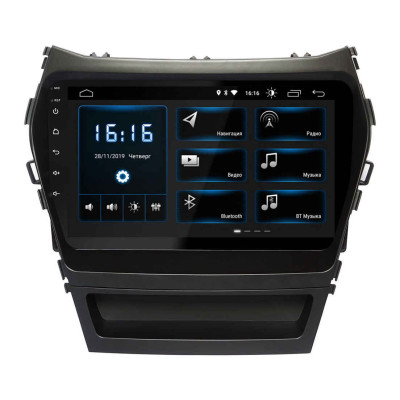 Штатна магнітола Incar XTA-2409 для Hyundai Santa Fe (IX45) 2013+