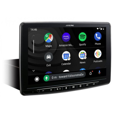 Мультимедиа 1-DIN с 9" монитором Alpine INE-F904D