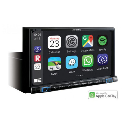 Мультимедіа 1-DIN з 7" монітором Alpine INE-W720D