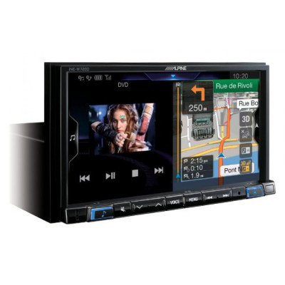 Мультимедіа 1-DIN з 7" монітором Alpine INE-W720D