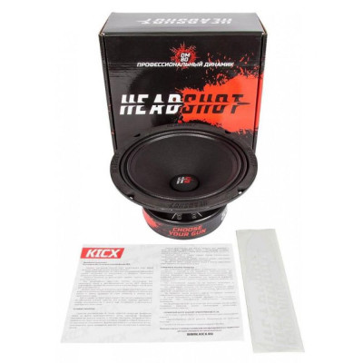Акустика Kicx HeadShot DM80 (1 шт.) Акустика Kicx HeadShot DM80 (1 шт.)