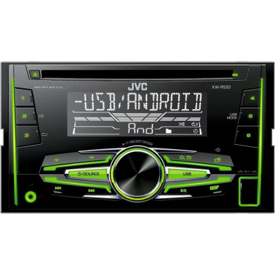 2-DIN CD/MP3-ресивер 2-DIN JVC KW-R520QN 2-DIN CD/MP3-ресивер 2-DIN JVC KW-R520QN