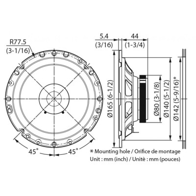Акустика Kenwood KFC-S1756 Акустика Kenwood KFC-S1756