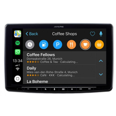 Мультимедиа 1-DIN с 9" монитором Alpine ILX-F903D
