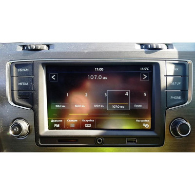 Штатна магнітола RCD 330 MQB VW/ Skoda Plus CAN Mirror Link