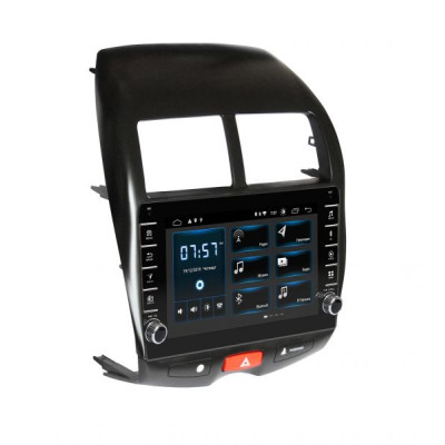 Штатна магнітола Incar XTA-1075R для Mitsubishi ASX 2010-2013 Комплектація авто без підсилювача